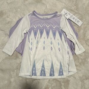 Disney Frozen Elsa Toddler Nightgown Dress with Removable Cape size 2
